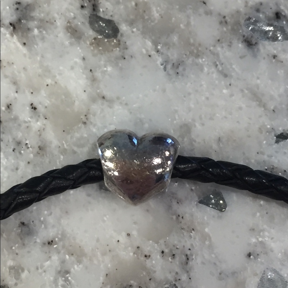 Pandora sterling silver heart charm